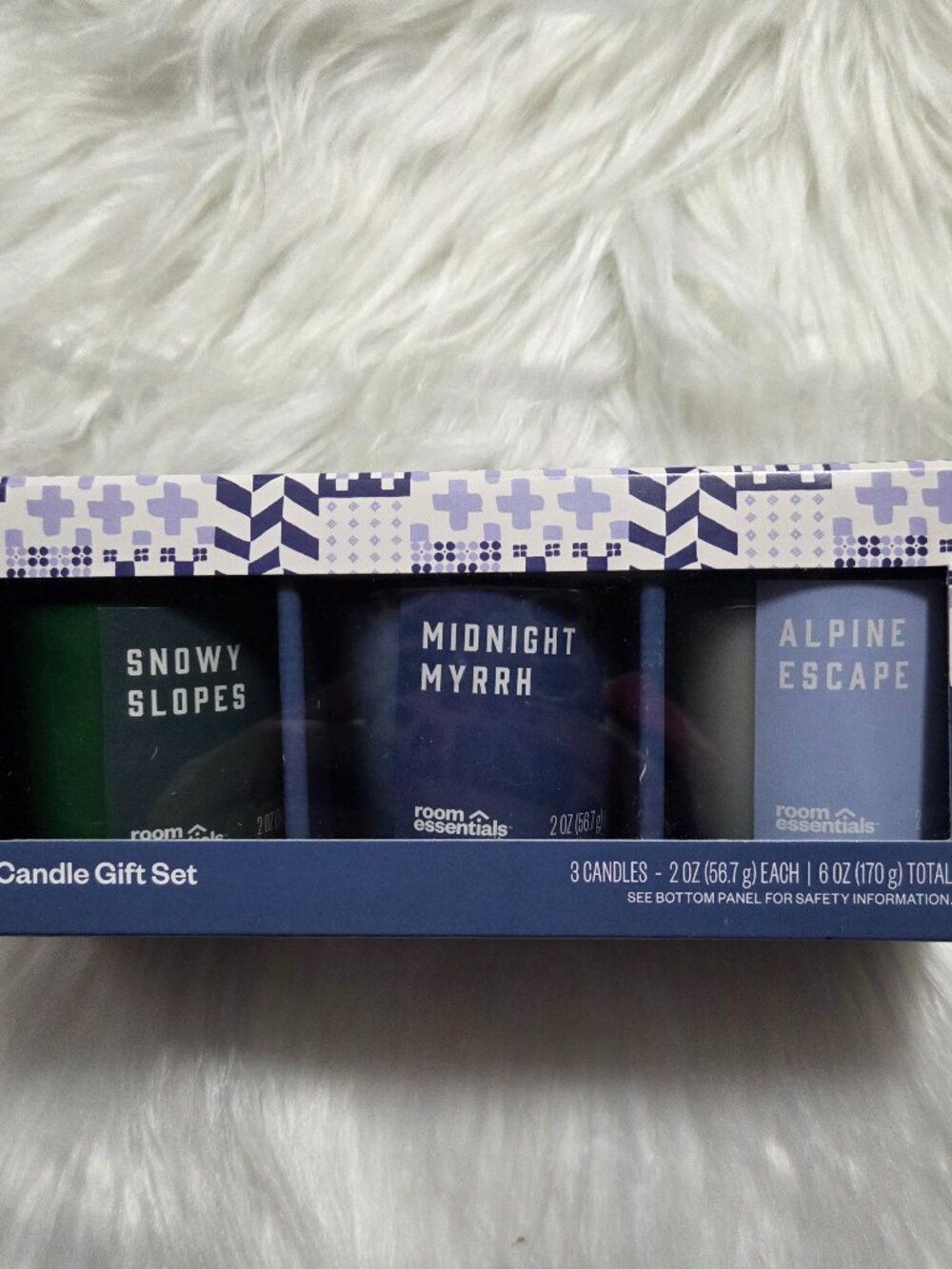 Room Essentials Glass Jar Candle Set